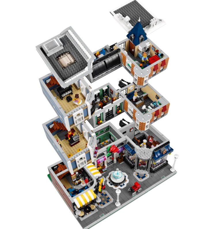 Lego Kit di costruzioni: Lego 10255 Stadtleben / Assembly square neu und OVP – Nuovo e nell'imballaggio originale da Aarwangen venduto da The_Brickers_Shop 3