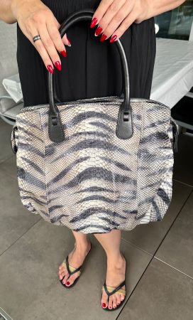 Liebeskind Leder Handtasche Animal Print