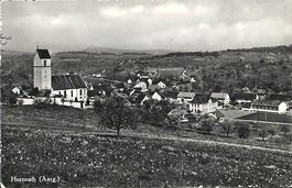 Herznach-Ueken AG Herznach Ortsansicht Nr.526  , 1950 kl. AK