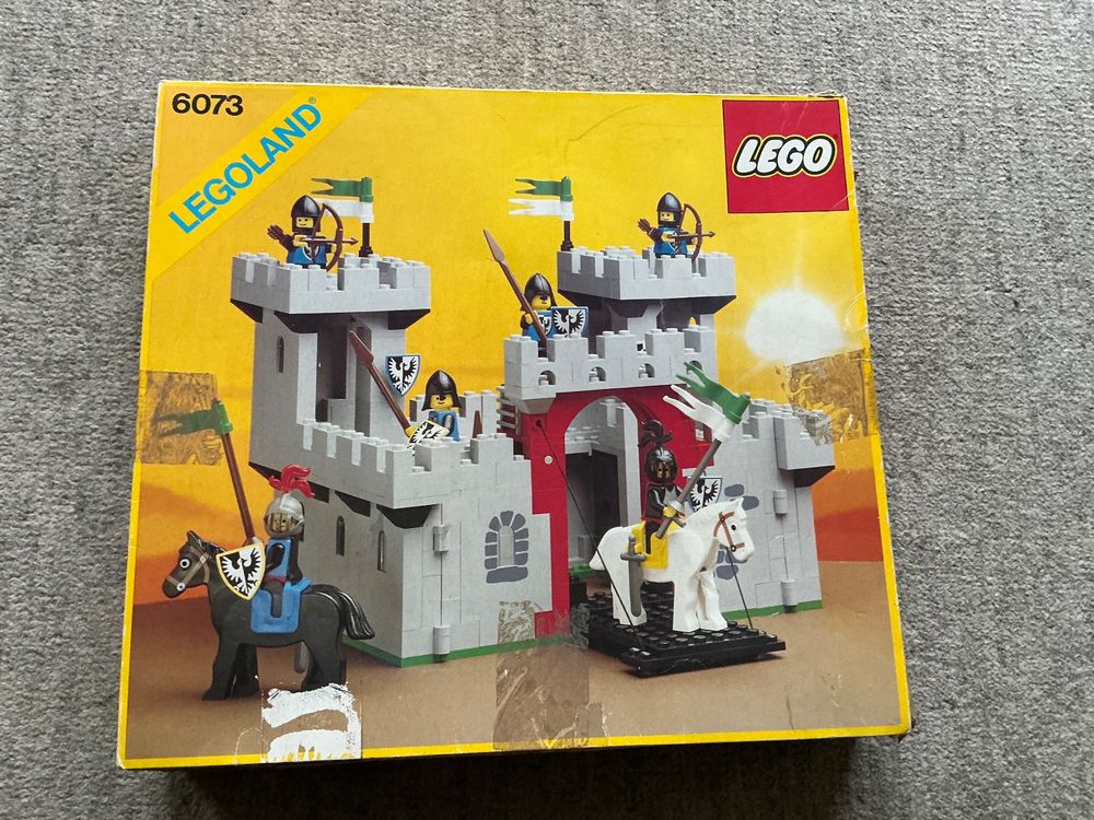 LEGO 6073 Ritterburg ab 8 Jahren, Legoland, Vintage Set (Gebraucht) in ...