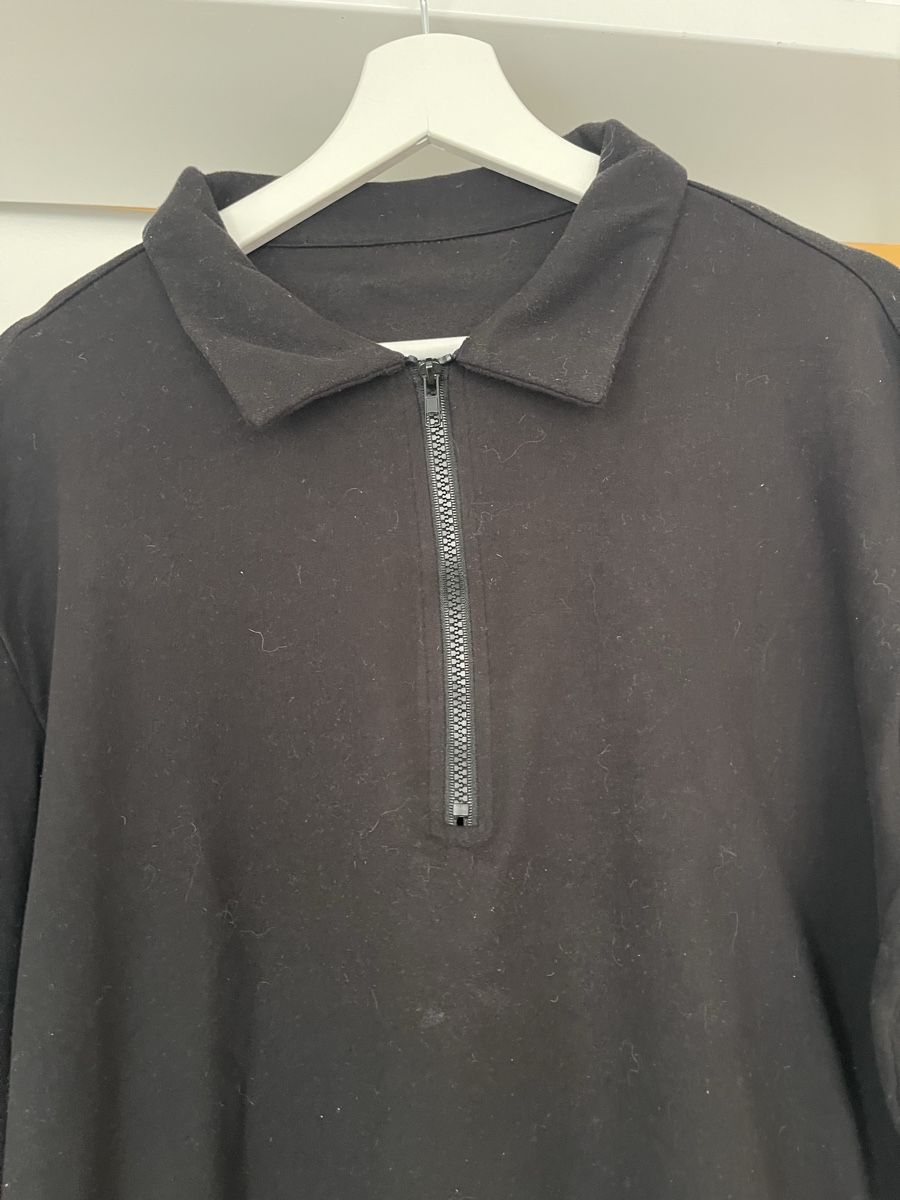 Shein Maglioni & Felpe: Schwarzer Pulli mit Reissverschluss – Usato da Bremgarten AG venduto da arl_8nbf 1
