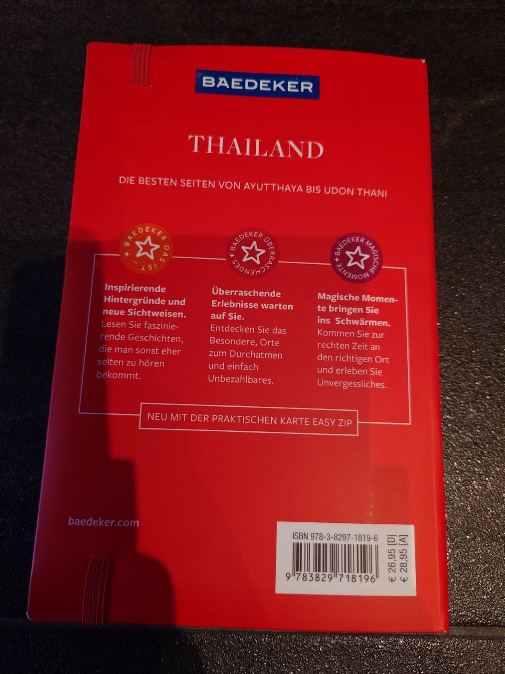 Bücher: Reiseführer Baedeker "Thailand" – Neu (gemäss Beschreibung) aus Stäfa von Sandy087 1