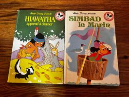 2 livres „Mickey Club du livre“