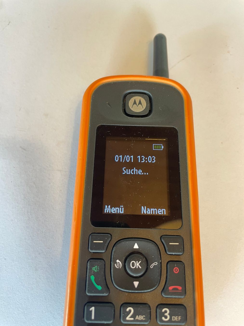 Motorola Telefoni: Festnetztelefon Motorola O211, Outdoor, Pro Version – Usato da Biberstein venduto da Klingklang 1