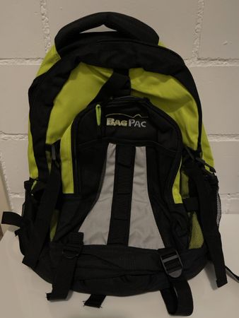 Rucksack BAG PAC, gelb-schwarz