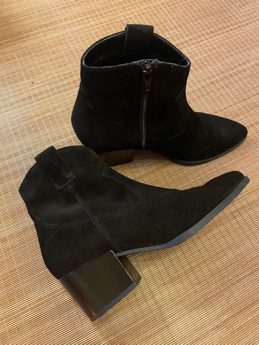 Dune London Scarpe da donna: DUNE Schwarze Wildleder Stiefeletten, Gr 38 – Usato da Zürich venduto da Chr_81 3