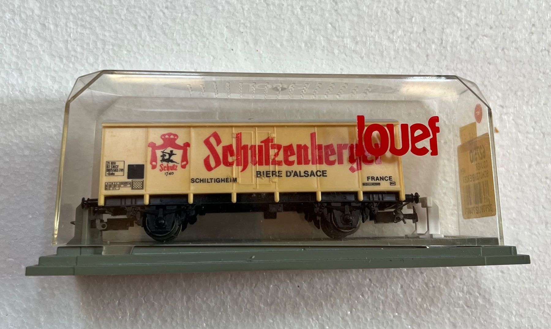 Jouef Modelleisenbahnen: Jouef H0 Schützenbeger Bierwagen – Gebraucht aus Rebstein von keeljohnpirat