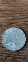 50 Schilling Silber Münze, Republik Österreich, Top Zustand!