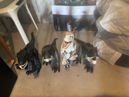 4 grosse Dinosaurier zu verkaufe