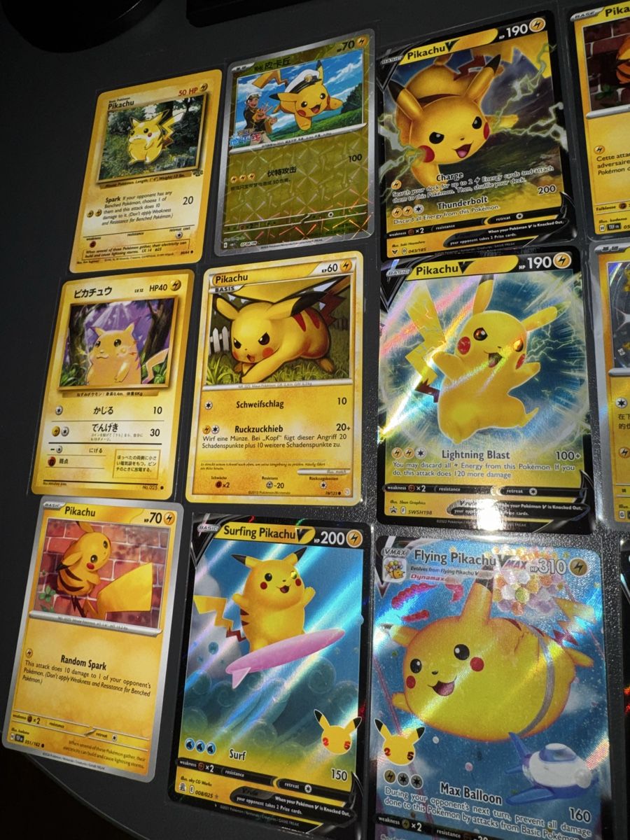 Pokémon Carte collezionabili: Lot XXL pikachu!  – Nuovo (secondo la descrizione) da Chalais venduto da nic_8qx5 3