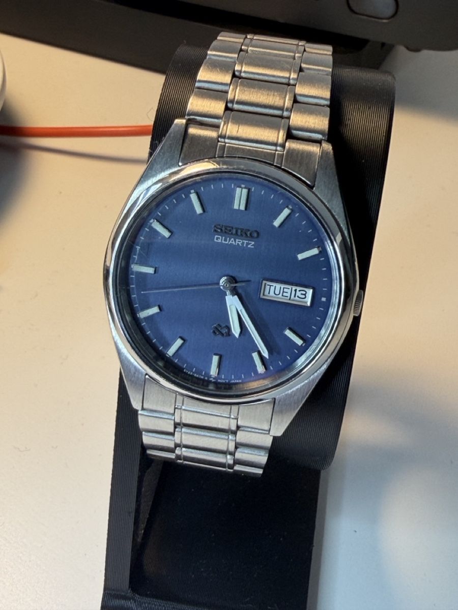 Seiko Orologi: Seiko Blue Dial 5Y23-8A11 Uhr – Usato da Zürich venduto da Rocola26 2