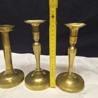 3 antike Kerzenständer (KS16)