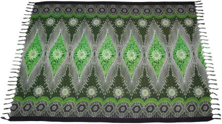 Sarong Lunghi Pareo, Viskose Tuch als Strandtuch Wickelkleid