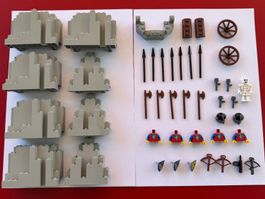 Lego Burg / Ritter diverse Teile
