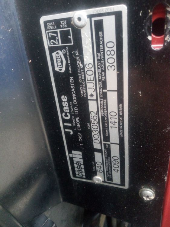 Case IH 640 (Gebraucht) in Oberstammheim für CHF 5000 – nur Abholung ...