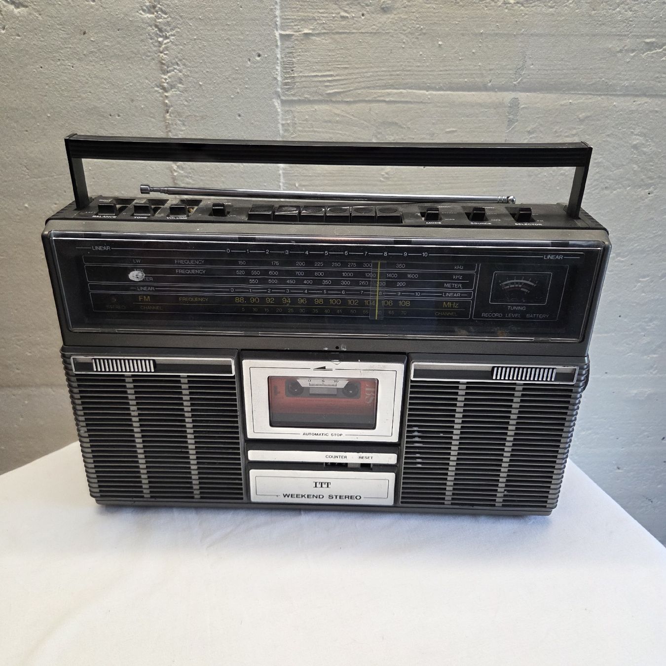 Aufnahmegeräte: ITT Weekend Stereo Recorder - Nostalgie pur.. – Defekt aus Stans von Ducati16