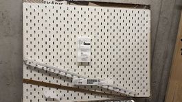 (UNGEÖFFNET) IKEA SKÅDIS Lochplatte + Behälter 3er-Set