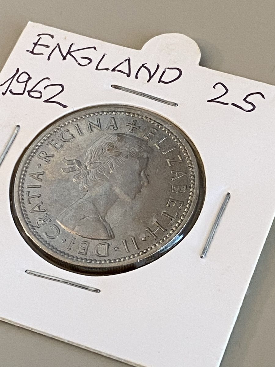 Tutti le monete: GB - 2 shilling - 1962 – Usato da Payerne venduto da Mike1682 1