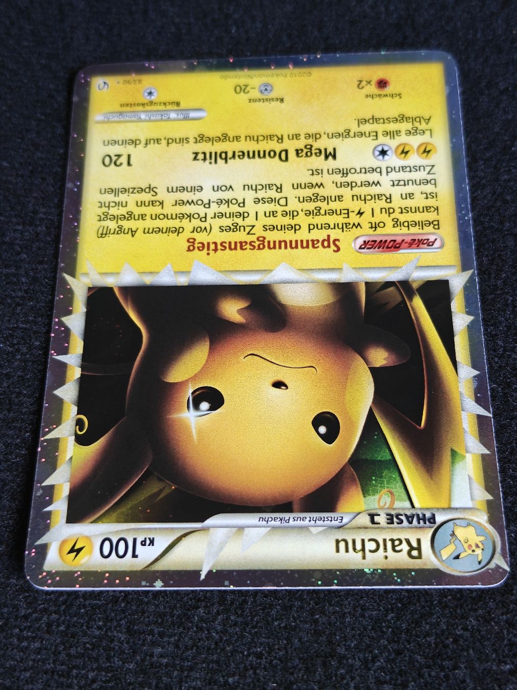 Pokémon Carte collezionabili: Raichu 83/90 holo DE – Usato da Schaffhausen venduto da Chingy_ 5