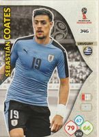 FIFA WORLD CUP RUSSIA 2018 Adrenalyn XL 346 COATES URUGUAY
