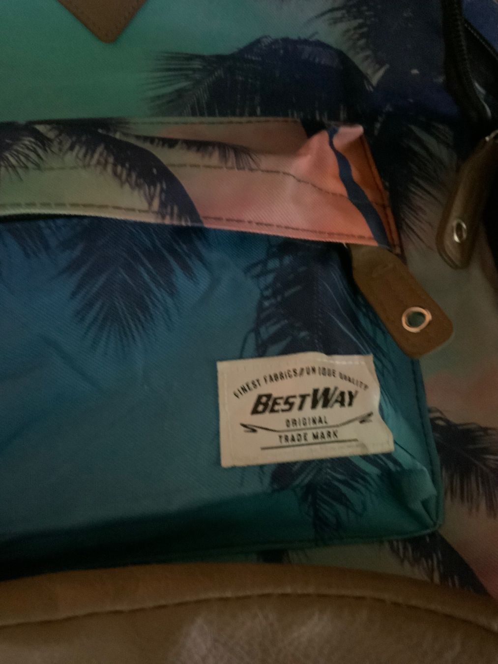 Rucksäcke: Rucksack Bestway Palmenmotiv – Gebraucht aus Schübelbach von S1CH 1
