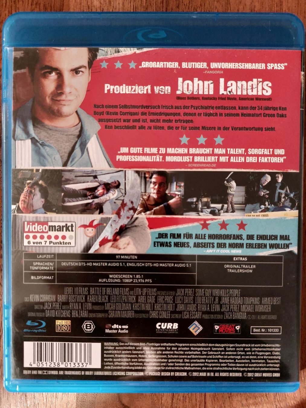Tutti i DVDs: Blu Ray - Mordlust / Some Guy Who Kills People – Usato da Rheinfelden venduto da FilmAuktion 1