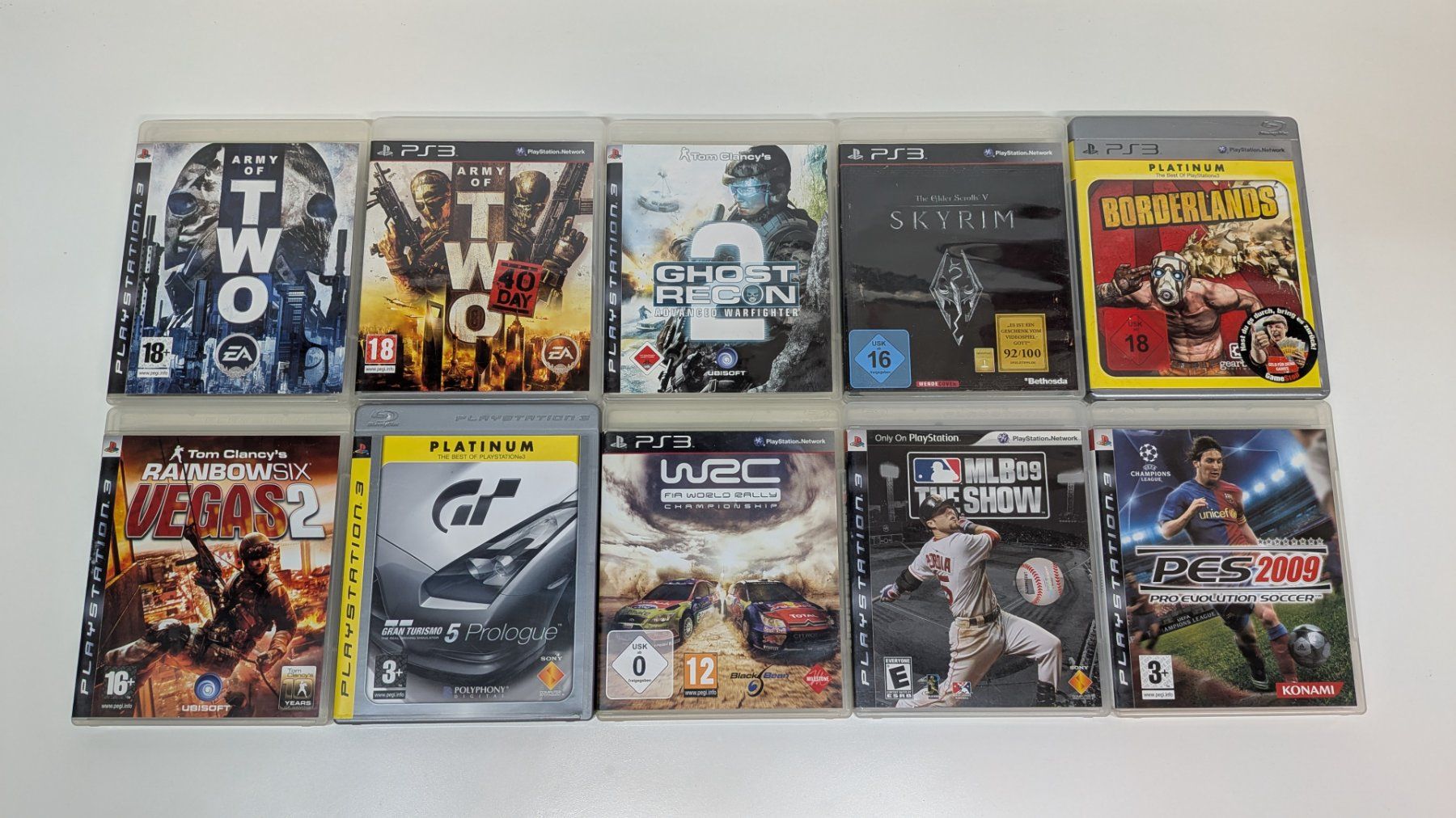 Sony Konsolen: Sony PlayStation 3 Slim, 2 Controller, 10 Games – Gebraucht aus Menziken von mame18 2