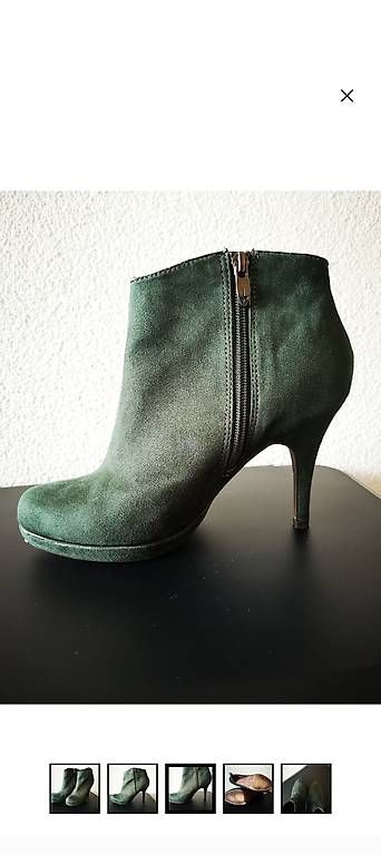 Tamaris Scarpe da donna: Ankleboots Tamaris grün 39 – Usato da Ebikon venduto da isa_xjb2 2