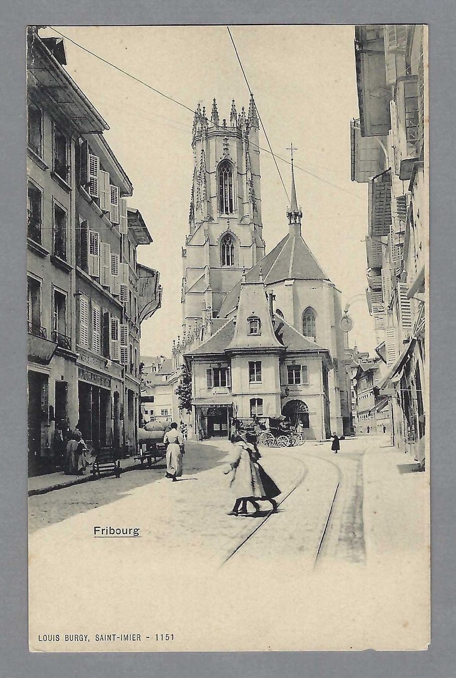Cartoline postali: FRIBOURG, INNENSEITE * – Usato da Pura venduto da ulisse1957