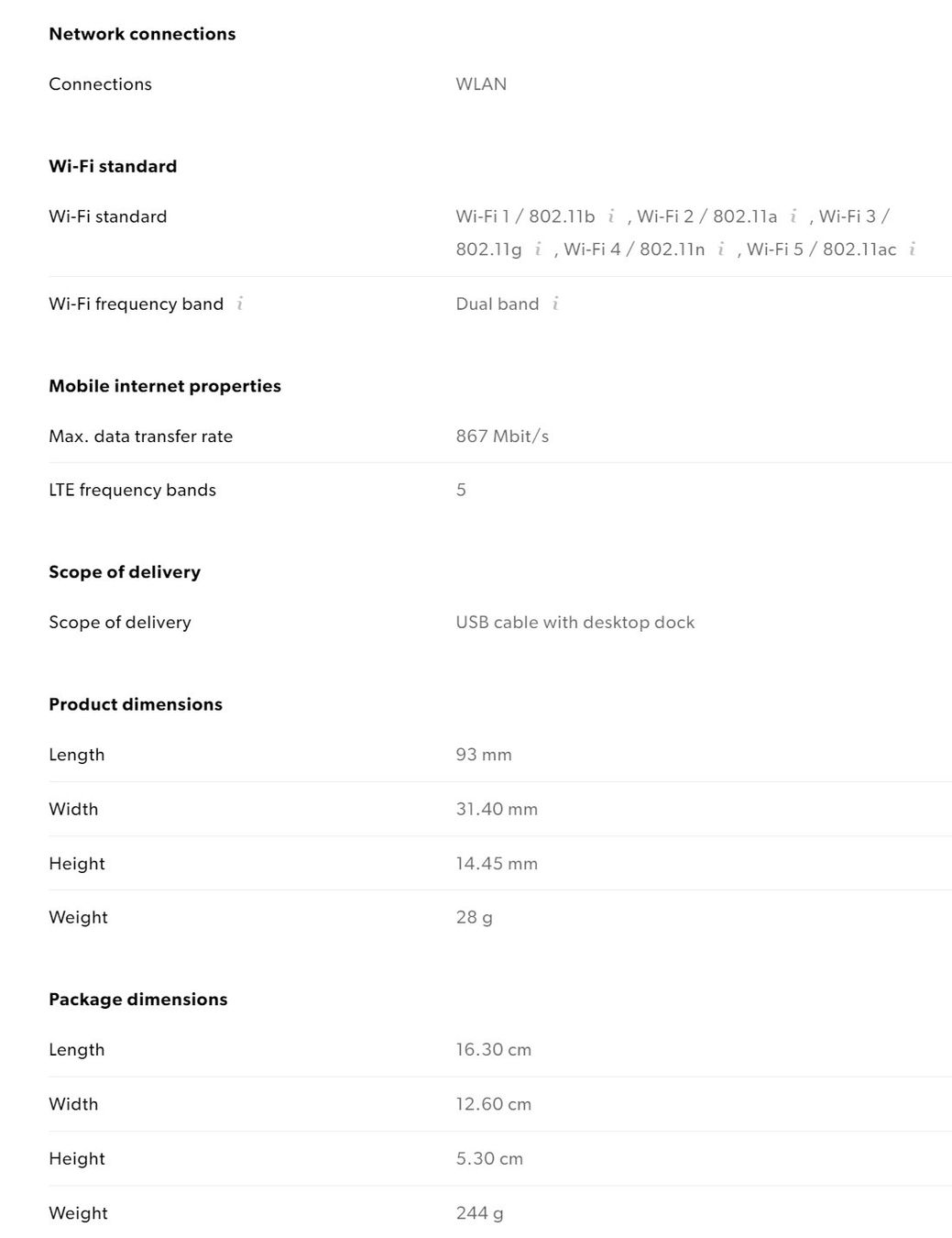 Laufwerke & Adapter: Netgear A6210-100PES USB 3.0 network adapter – Neu (gemäss Beschreibung) aus Adliswil von  4