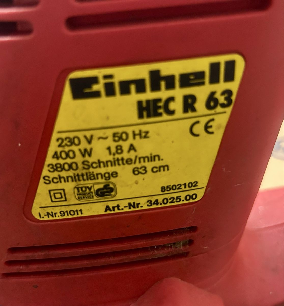 Einhell Tutti gli attrezzi: [GUT & GÜNSTIG]: Einhell Elektro Heckenschere - GH-E – Usato da Arni AG venduto da CreaFlex 2