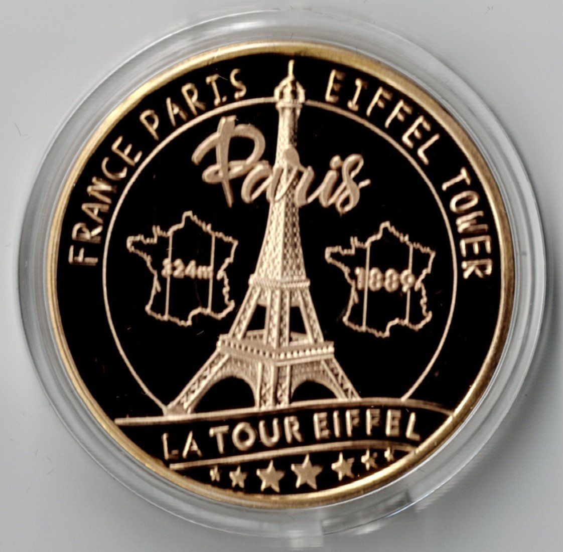Medaglie: Eiffel Tower_La Tour Eiffel_1889_Medaille 5 – Nuovo (secondo la descrizione) da Hombrechtikon venduto da Fraese01 3