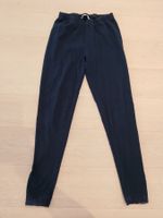 Damen Leggings dunkelblau Gr. 40/42 mit Spitze, Tchibo, s...