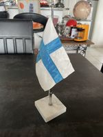 Ancien Drapeau de Bureau Finlande