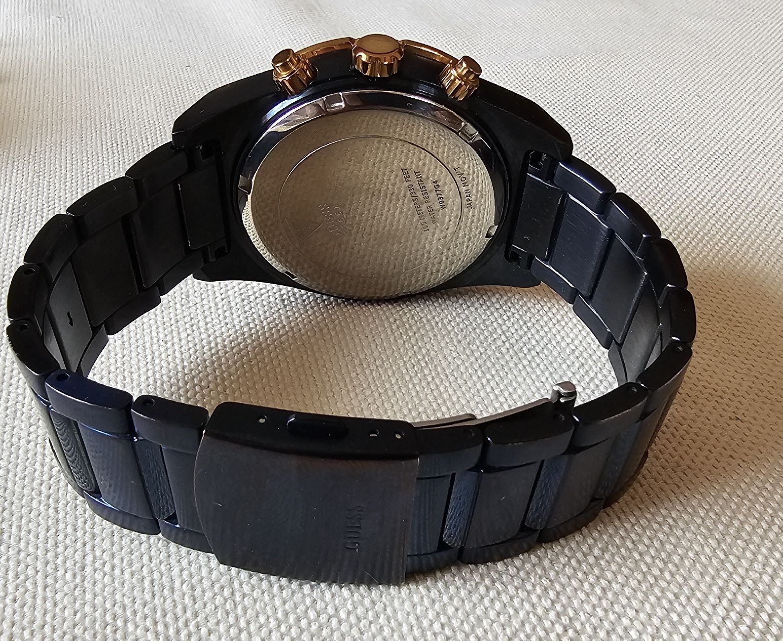 Guess Orologi: GUESS Chronograph mit Box elegante Herrenuhr 45mm – Usato da Speicher venduto da Lemore 6