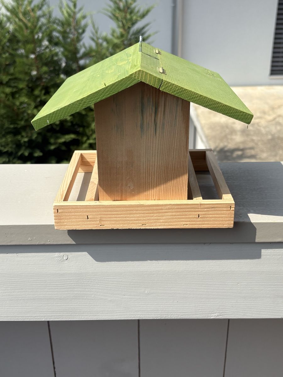 Casette per uccelli: Vogelfutterhaus Standard mit Branddruck – Nuovo (secondo la descrizione) da Bützberg venduto da Bin_wtm2 2