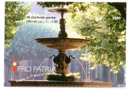 2000 Pro Patria Markenheftchen ET-O Katalogwert: 30.00 CHF