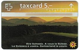 Taxcard P-50 604H (S050.b) Tourismus 5 Fr ungebraucht