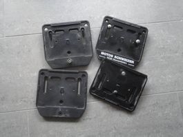 Nummernrahmen Motorrad 4 Stück