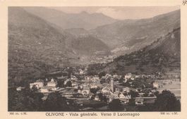 Olivone TI – Vista generale Blenio