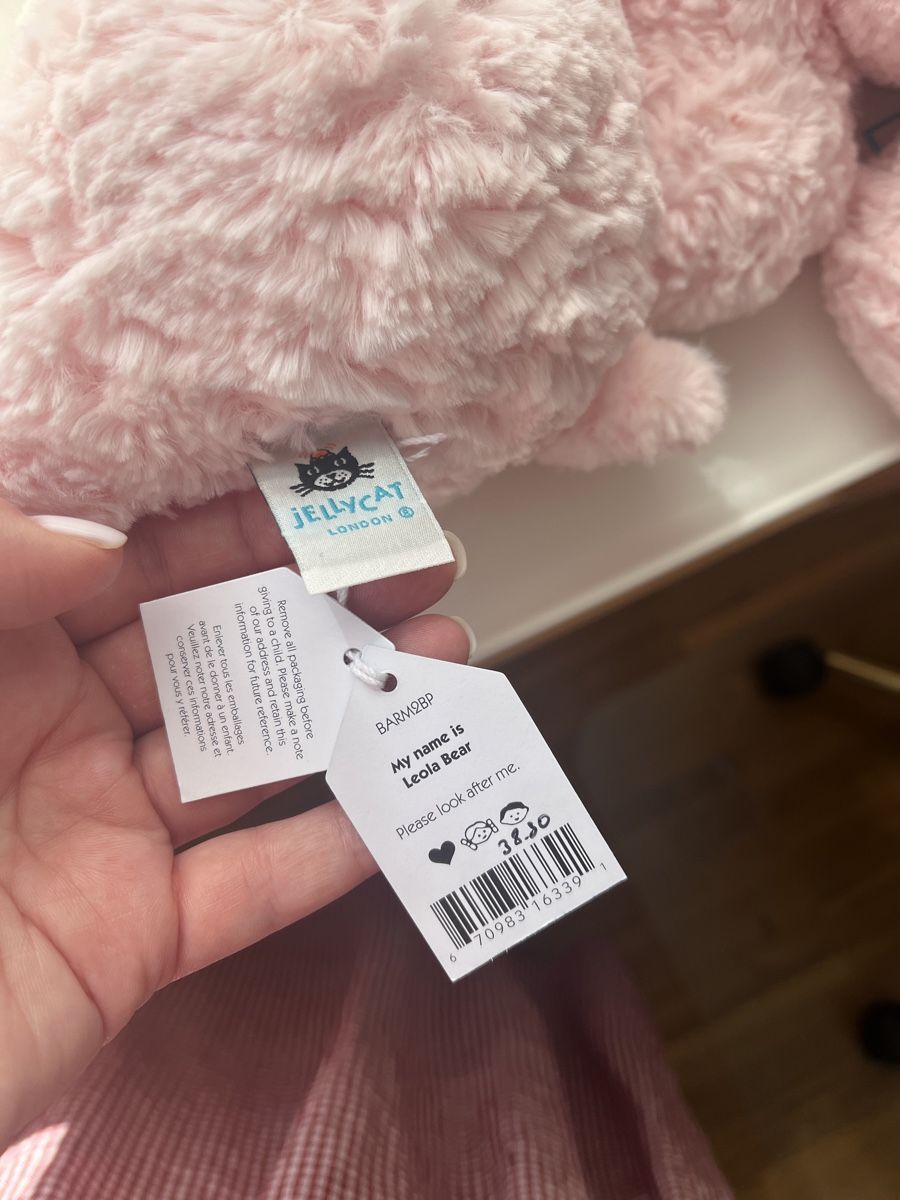 Jellycat Giocattoli: Jellycat Leola Bears (Large and regular) – Nuovo e nell'imballaggio originale da Regensdorf venduto da zon_fh62 3