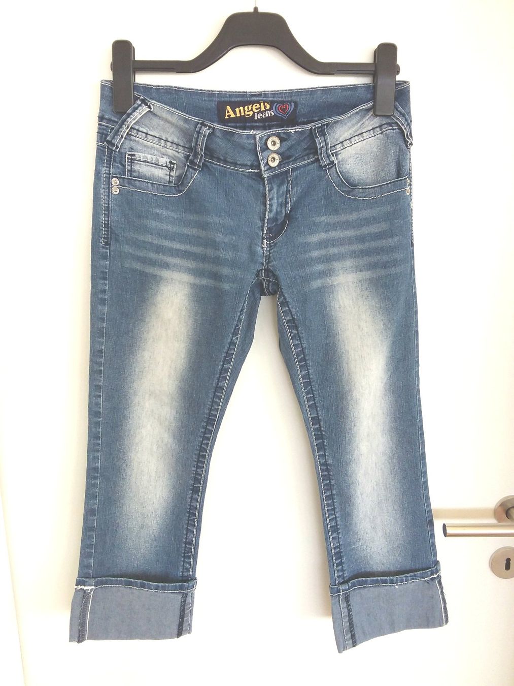 Angels Jeans: ANGELS Jeans mit Strass, Gr 9 / S – Usato da Immensee venduto da Btrutmann
