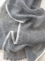 Leinenschal MAX MARA,neuwertig,180x30 cm,60 Fr.