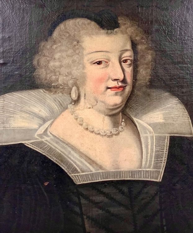 um 1600 Jh Antikes Gemälde Portrait von einer Dame Kaufen auf Ricardo