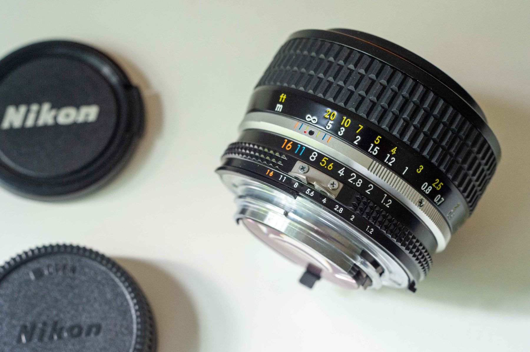 Nikkor Obiettivi: Nikon Nikkor 50mm f1.2 AIS – Usato da Schwerzenbach venduto da floridan 6