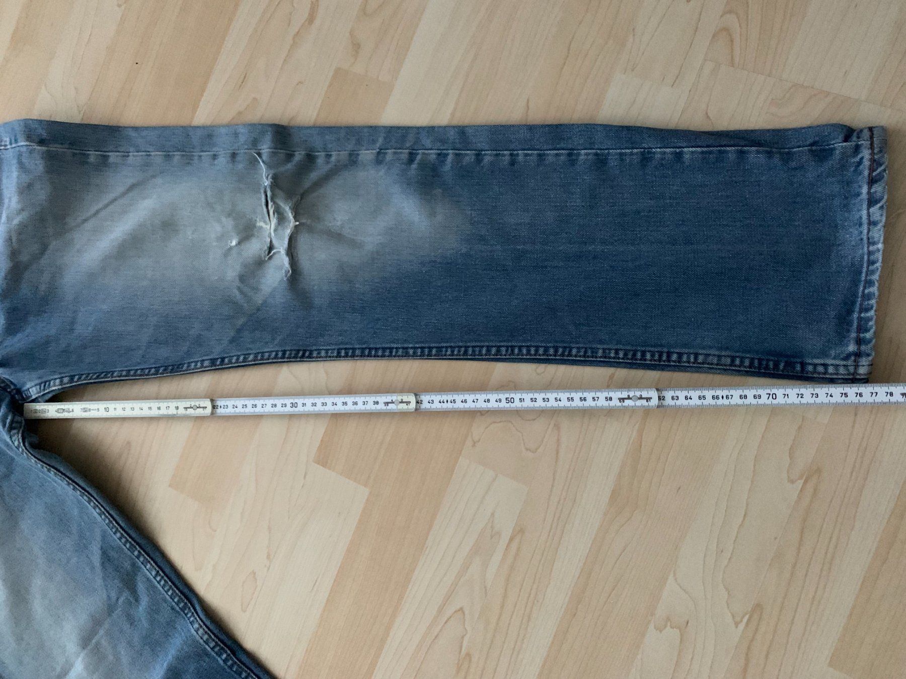 Lee Jeans: Lee Cooper Jeans Blau W31/L32, Ripped – Usato da Landquart venduto da interesse63 3
