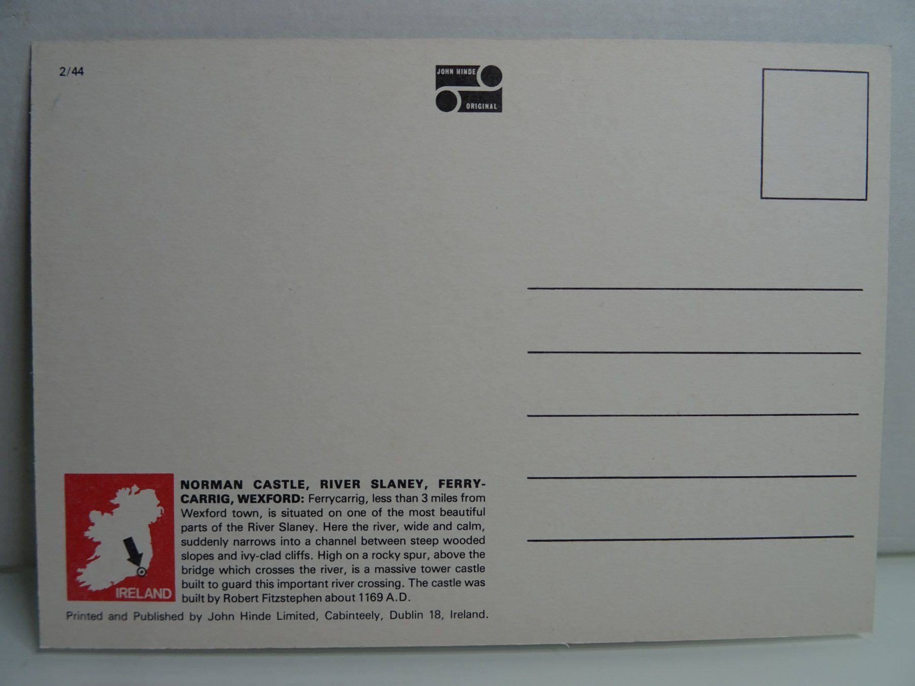 Cartoline postali: Alte Ansichtskarte Norman Castle Irland – Nuovo (secondo la descrizione) da Teufen AR venduto da Brandan2171 1