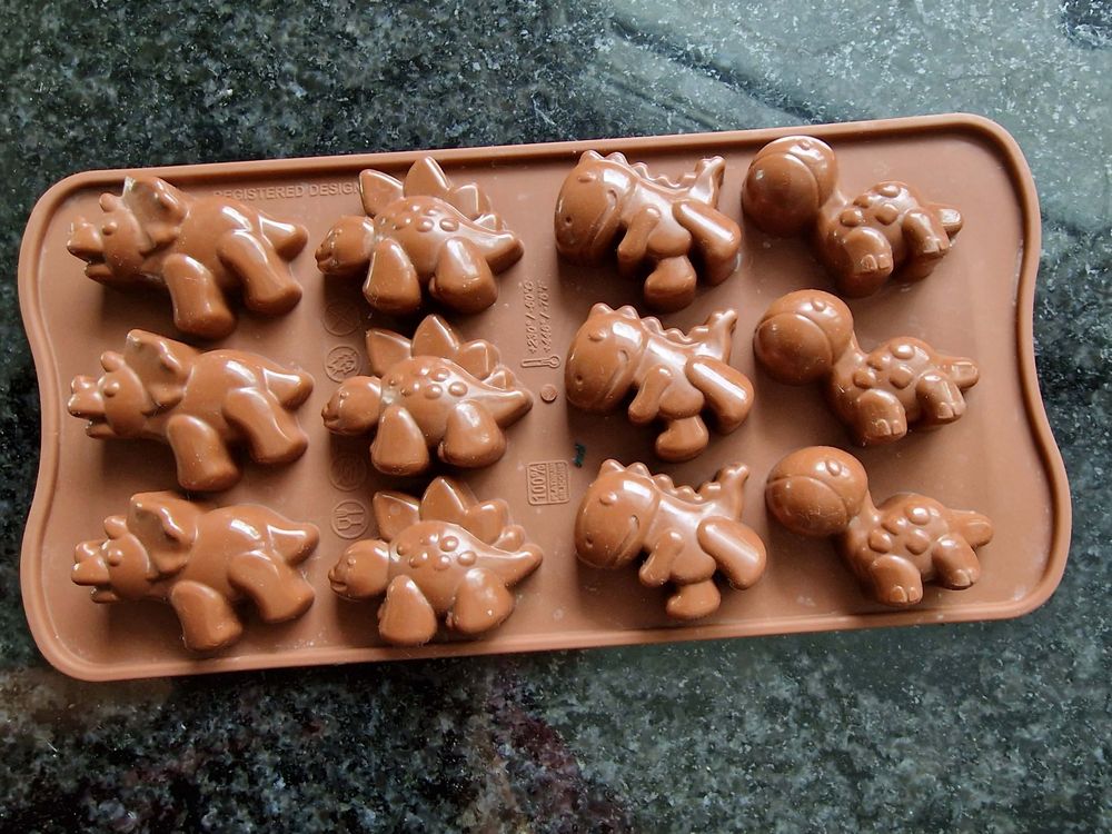 Dinosaurier Silikonform - Backform Für Kuchen, Fondant & Schokolade