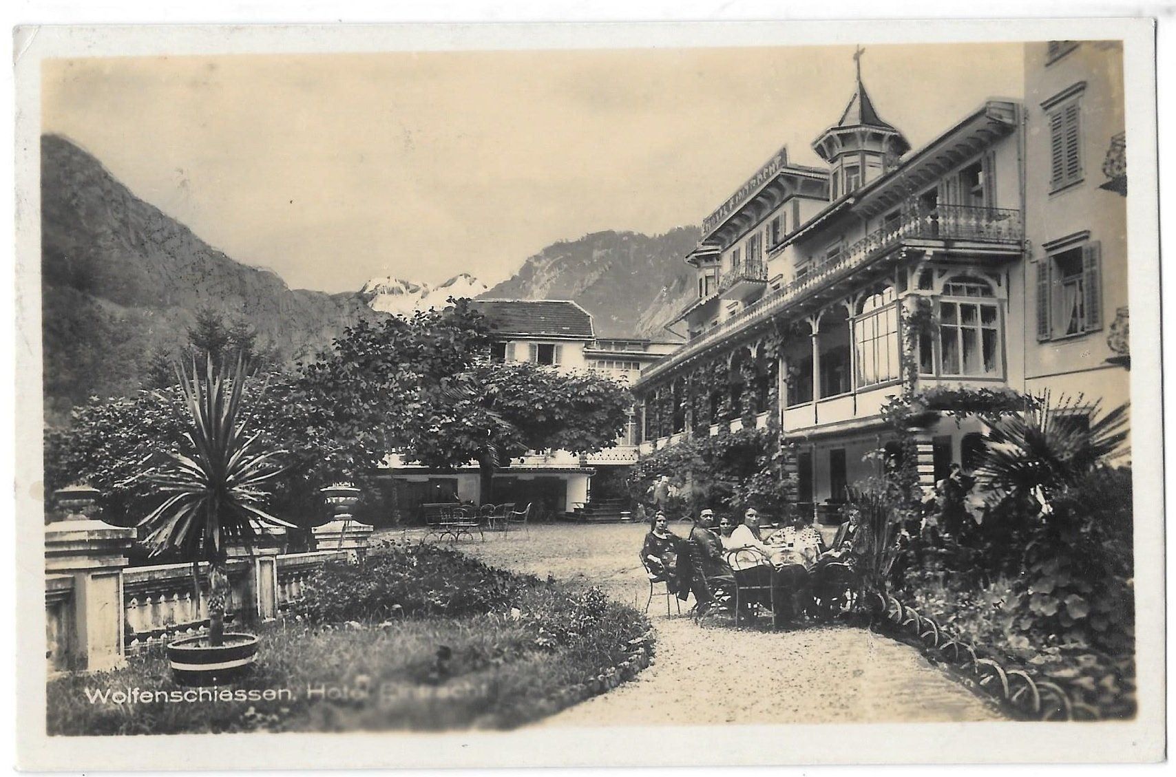Cartoline postali: Wolfenschiessen Hotel Eintracht – Usato da Olten venduto da clotaldi