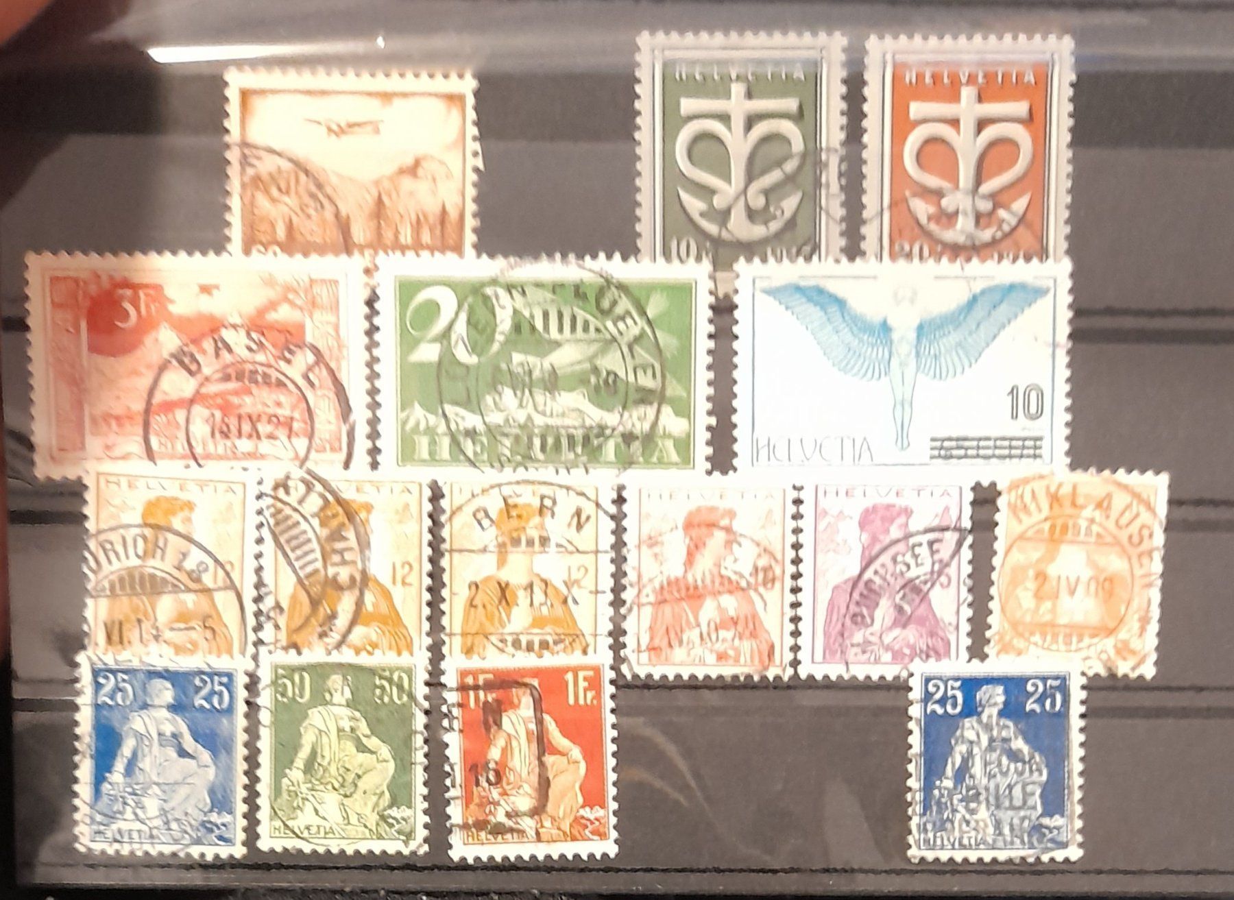 Alle Briefmarken: Lot Diverses Schweiz – Gebraucht aus Balgach von SIMEON27
